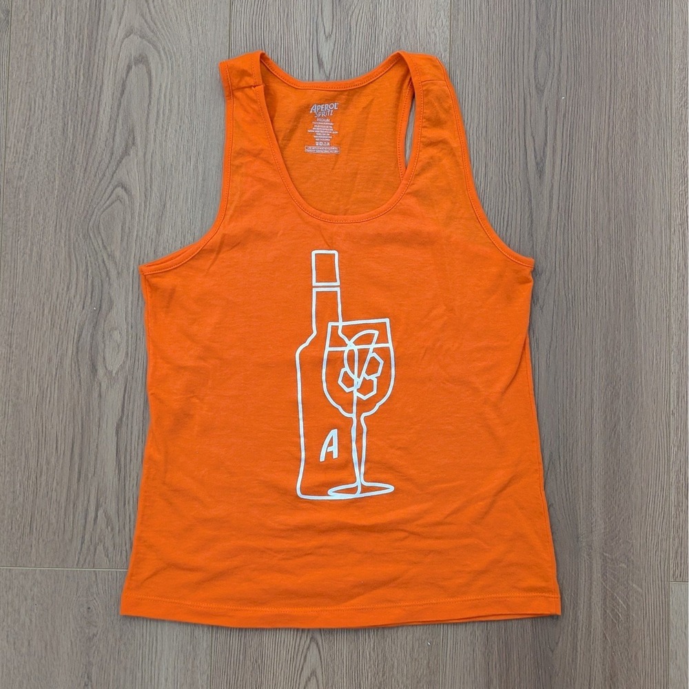 New Aperol Spritz Women's Tank Top Orange Small / Medium (Fits like Small)